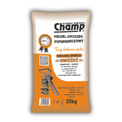 Wegiel Groszek Champ Pomaranczowy