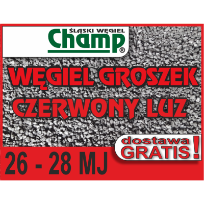 Wegiel Groszek Champ Czerwony luzem